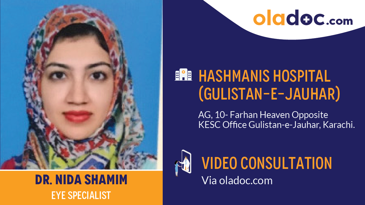 Practice locations of Dr.Nida Shamim